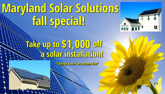 Solar Specials Fall